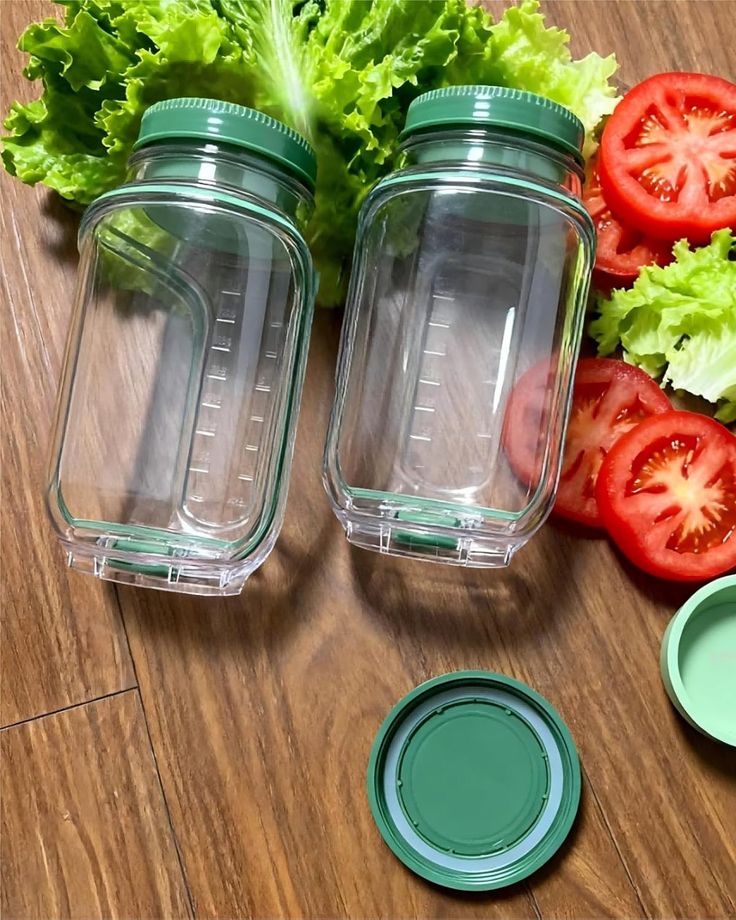 FreshLock Salad Pod Jar – Portable Leakproof Salad Container for Healthy Meals